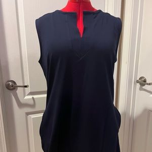 Navy blue sundress